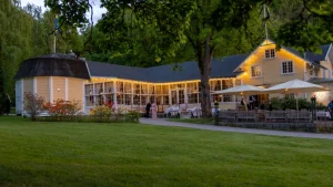 Lunchbuffé hos Badrestaurangen